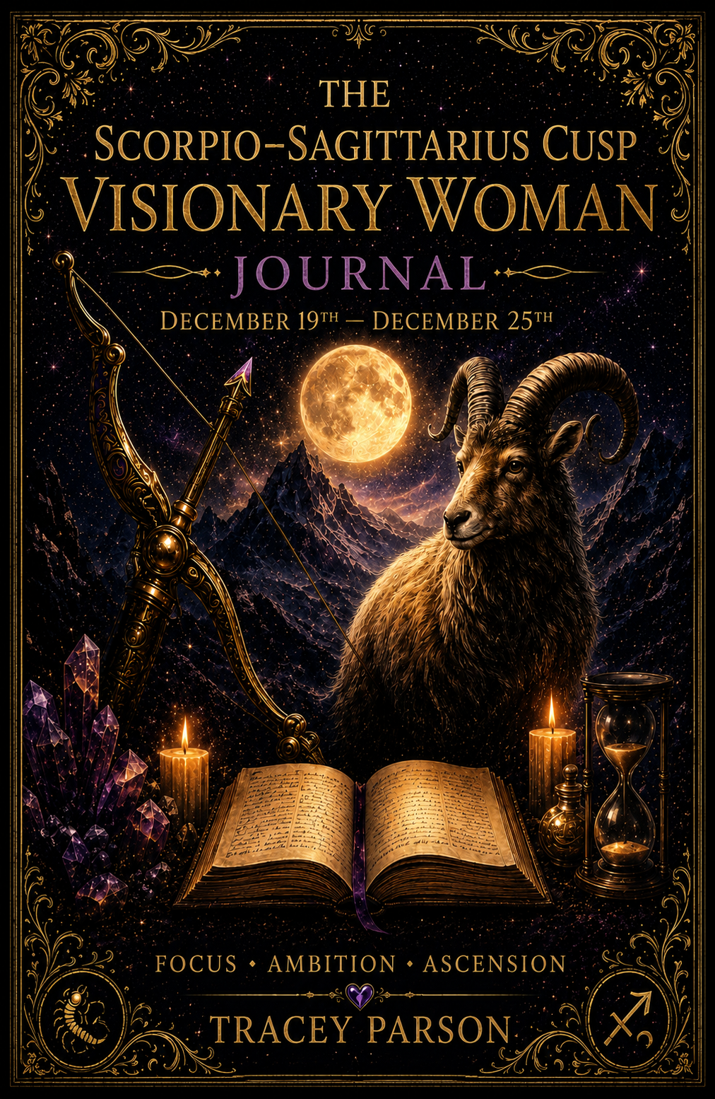 Scorpio Sagittarius Cusp Visionary Woman Journal