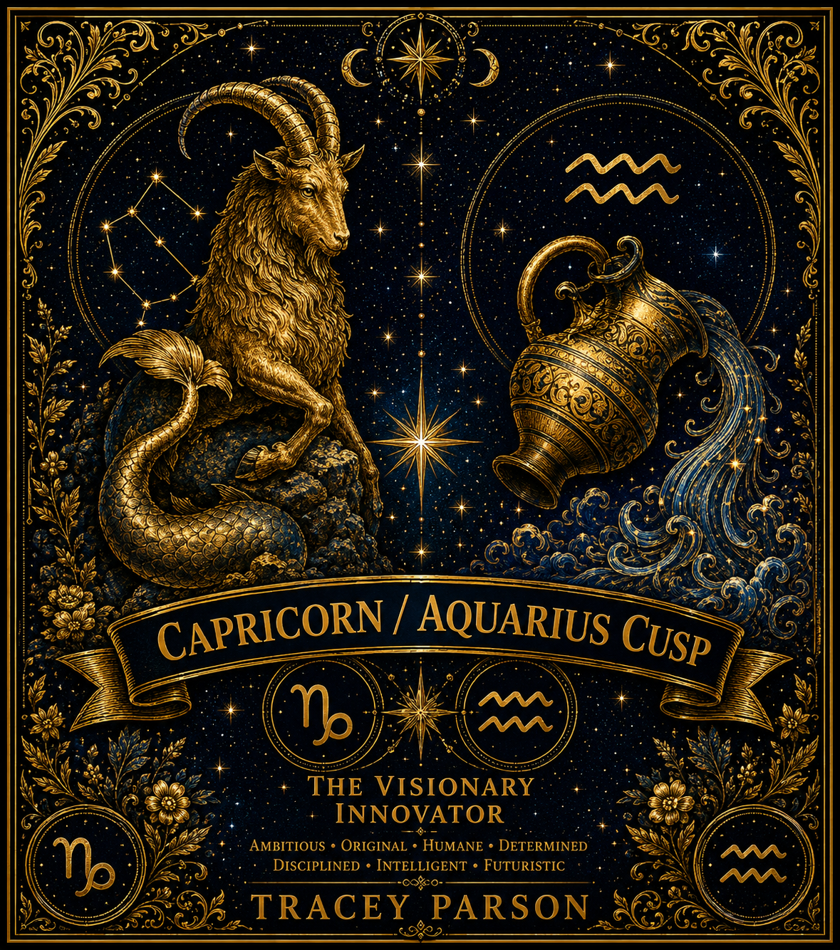 Capricorn Aquarius Cusp Visionary Innovator Journal