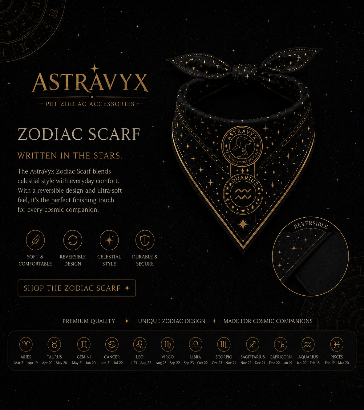 Zodiac Scarf