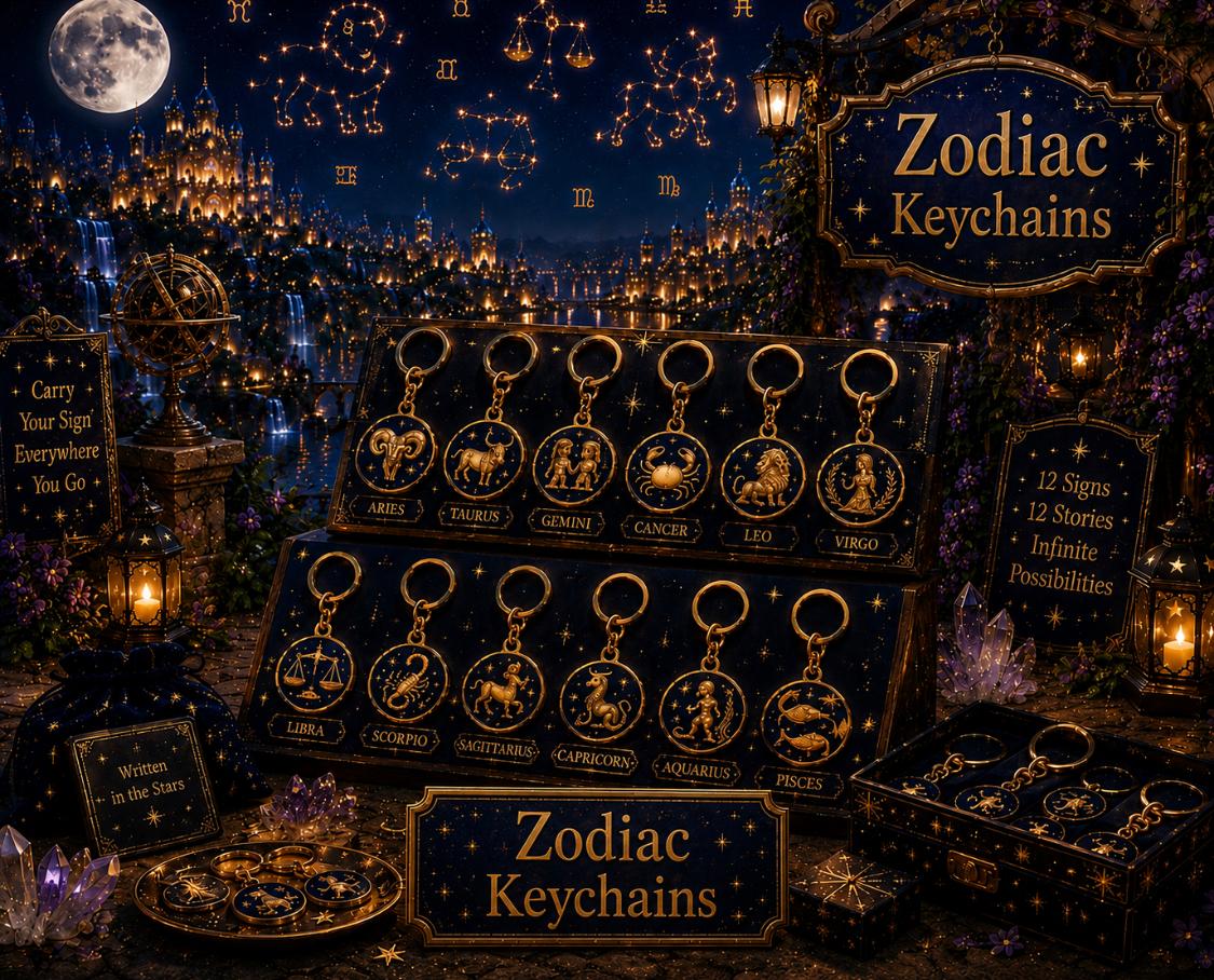 Zodiac Keychains