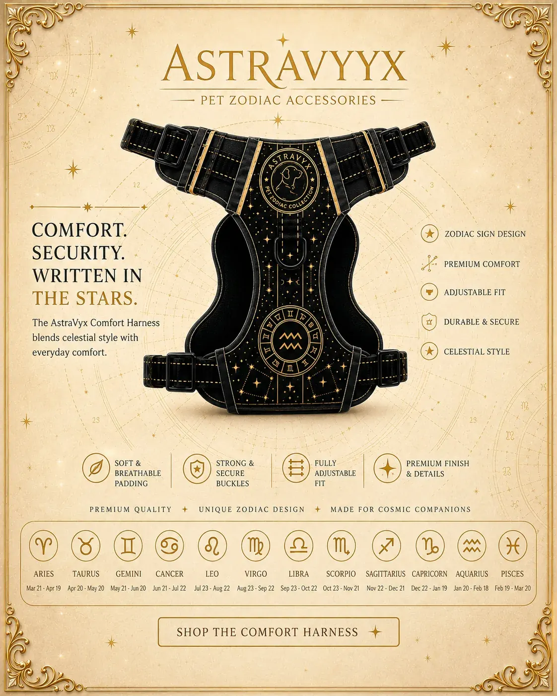 Zodiac Harness
