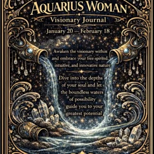 Aquarius Woman Visionary Journal