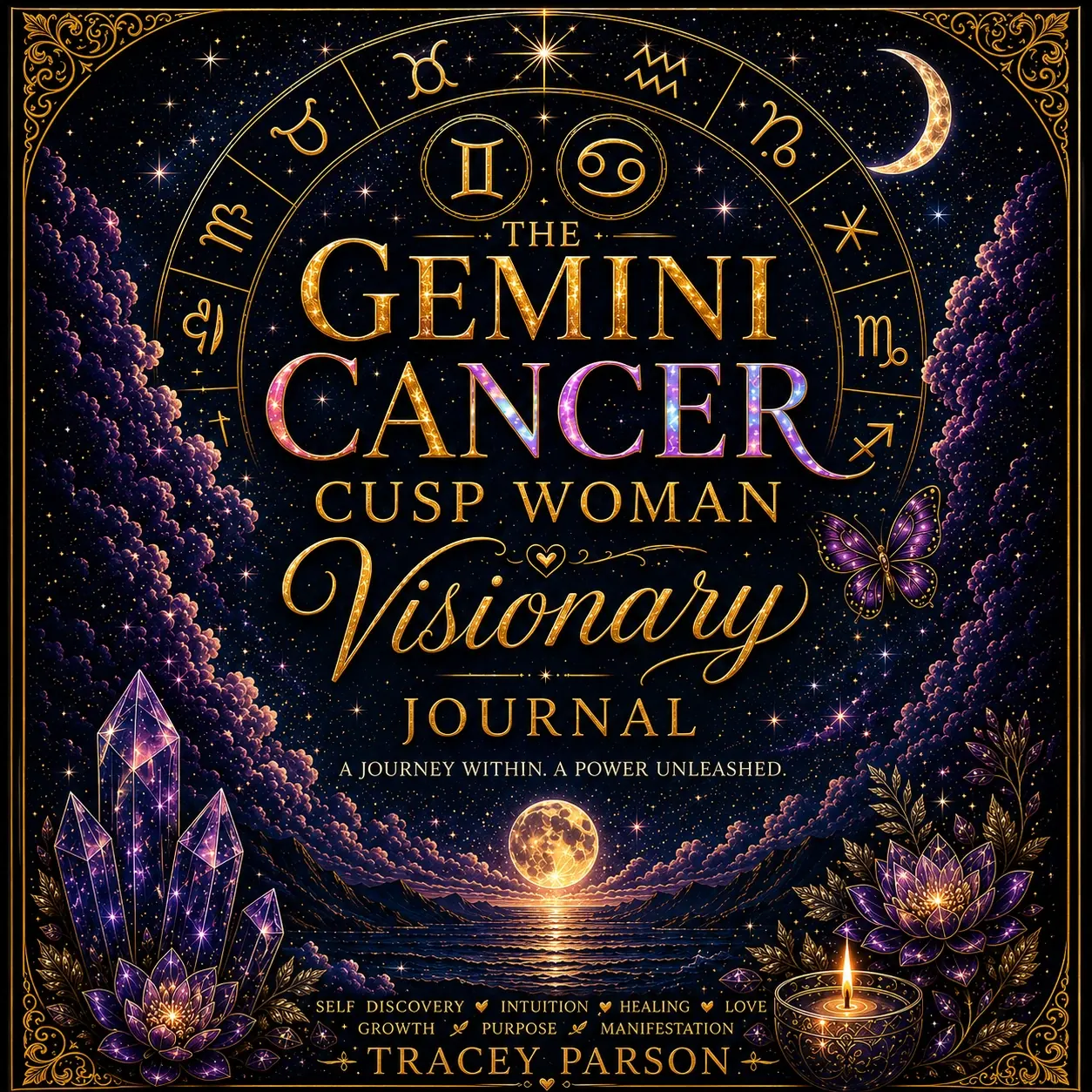 Gemini Cancer Cusp Woman Visionary Journal