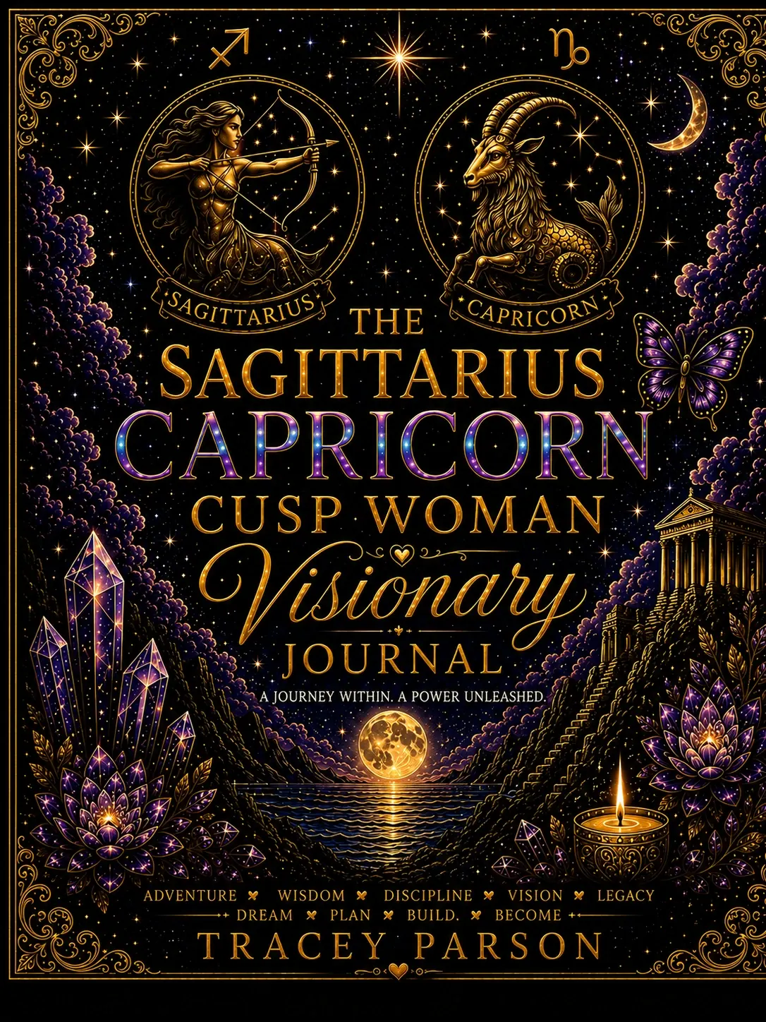 Sagittarius Capricorn Cusp Woman Visionary Journal