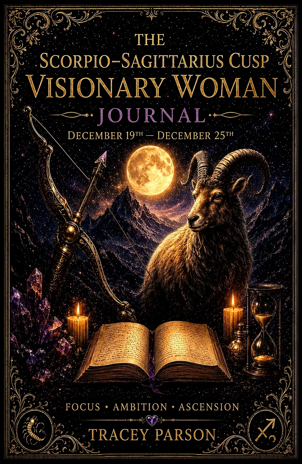 Scorpio Sagittarius Cusp Visionary Woman Journal