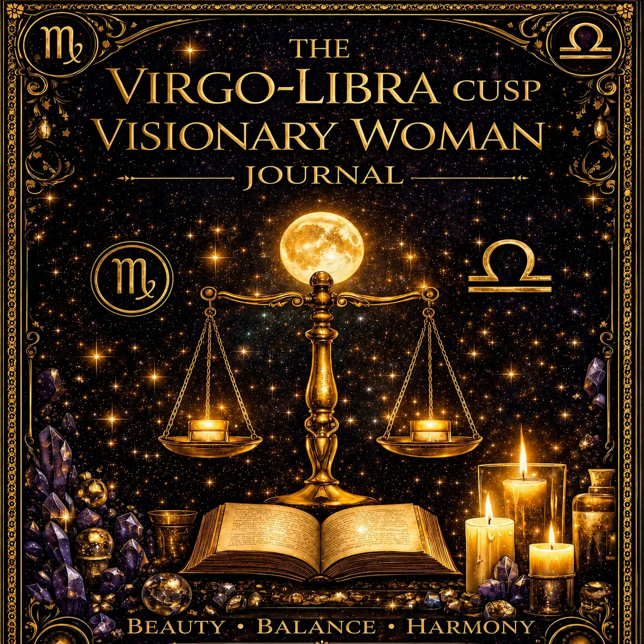 Virgo Libra Cusp Visionary Woman Journal