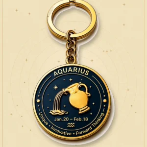 Aquarius Keychain
