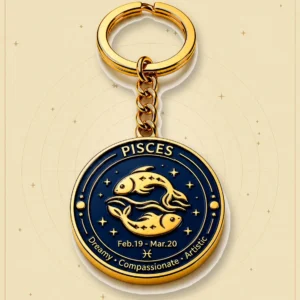 Pisces Keychain