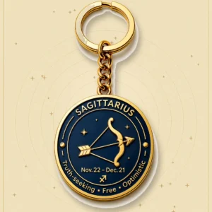 Sagittarius Keychain