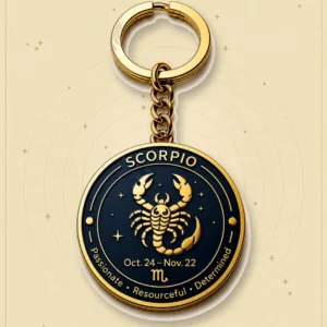 Scorpio Keychain