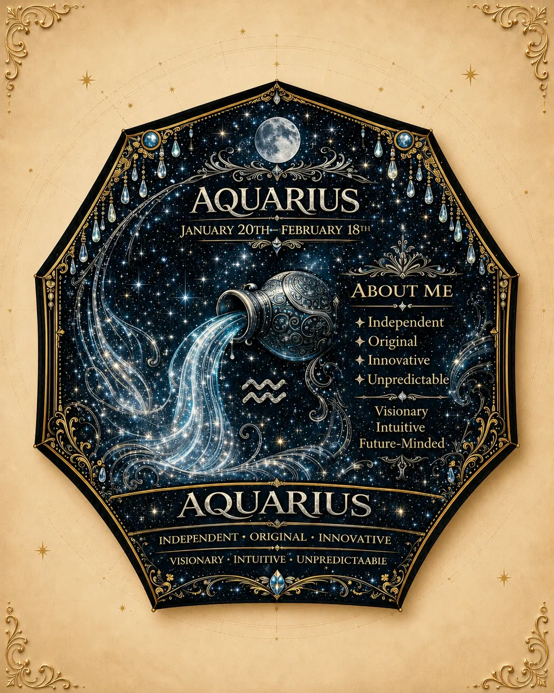 Aquarius Umbrella