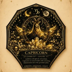 Capricorn Umbrella