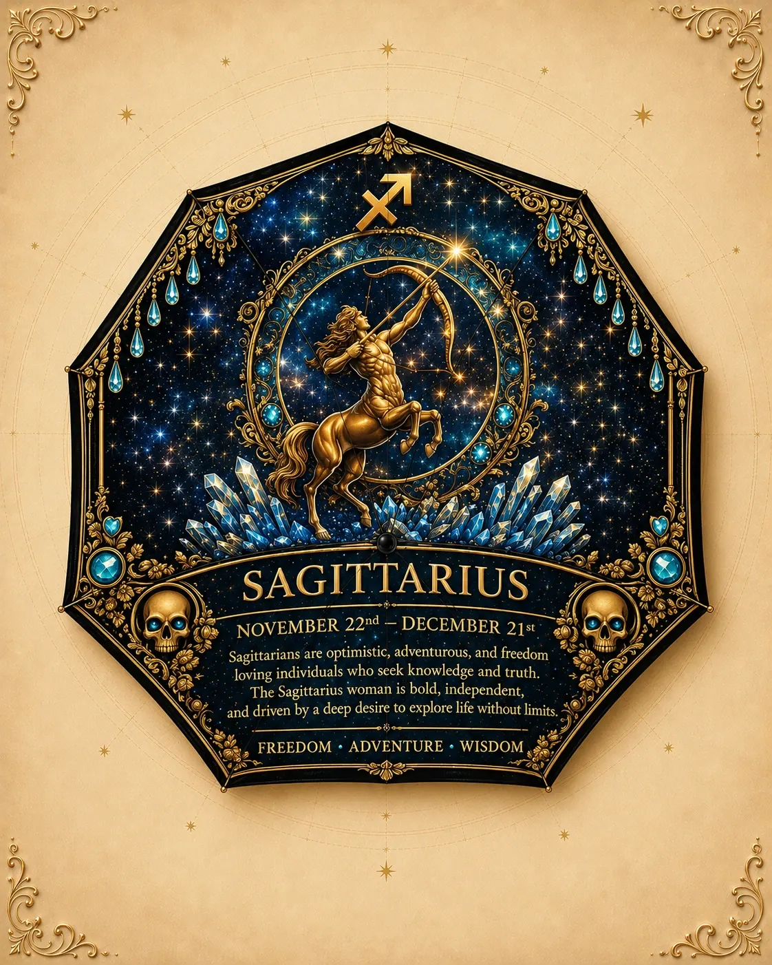 Sagittarius Umbrella