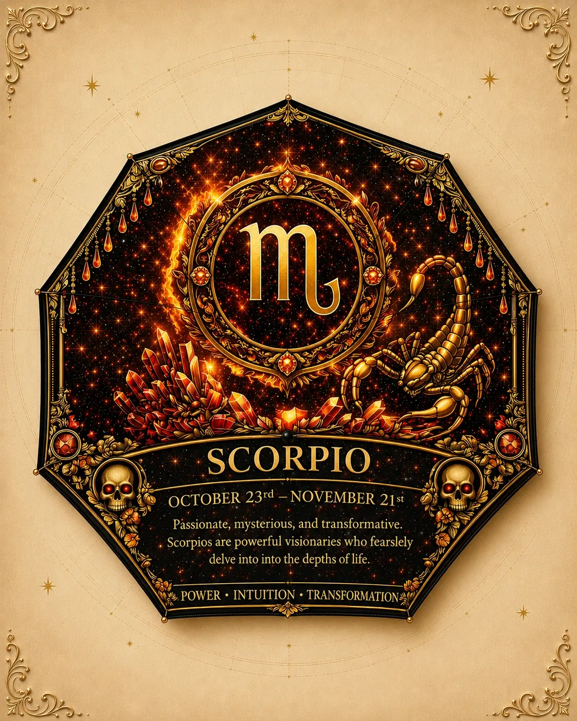 Scorpio Umbrella