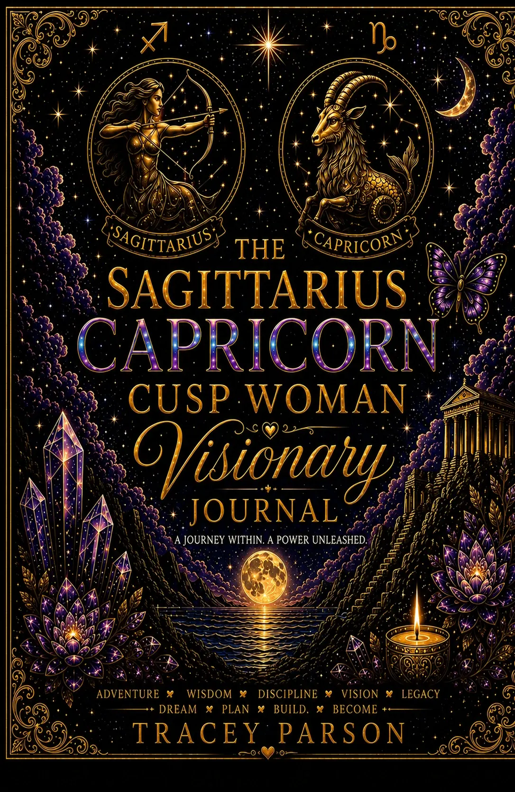 Sagittarius Capricorn Cusp Woman Visionary Journal