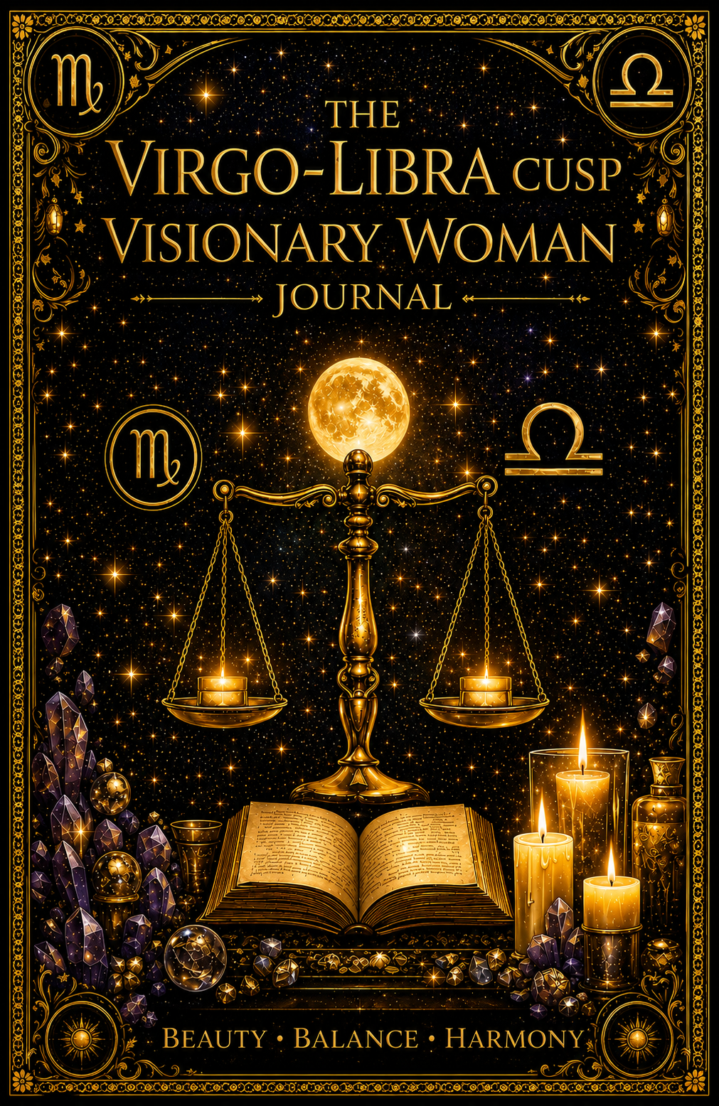 Virgo Libra Cusp Visionary Woman Journal