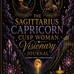 Sagittarius Capricorn Cusp Woman Visionary Journal